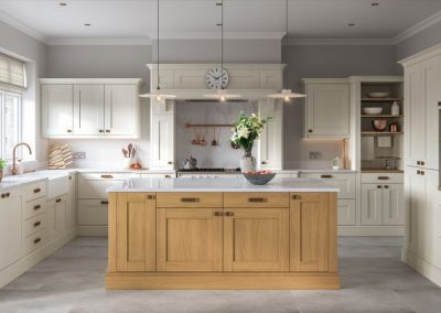 huntley painted shaker kitchen