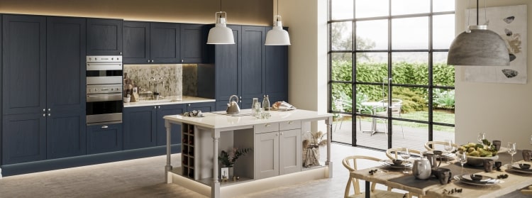 blue balmoral shaker kitchen blue balmoral shaker kitchen