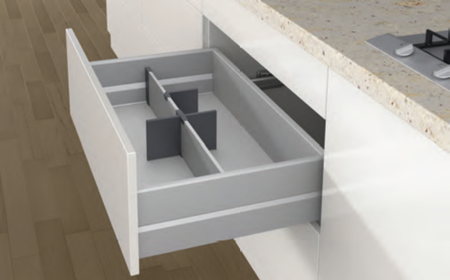 Black Handleless Designer Kitchen