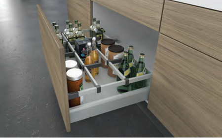 Black Handleless Designer Kitchen