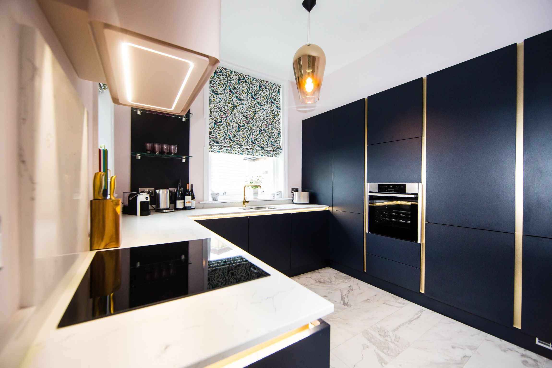 Kitchen-3-min dark blue modern designer kitchen