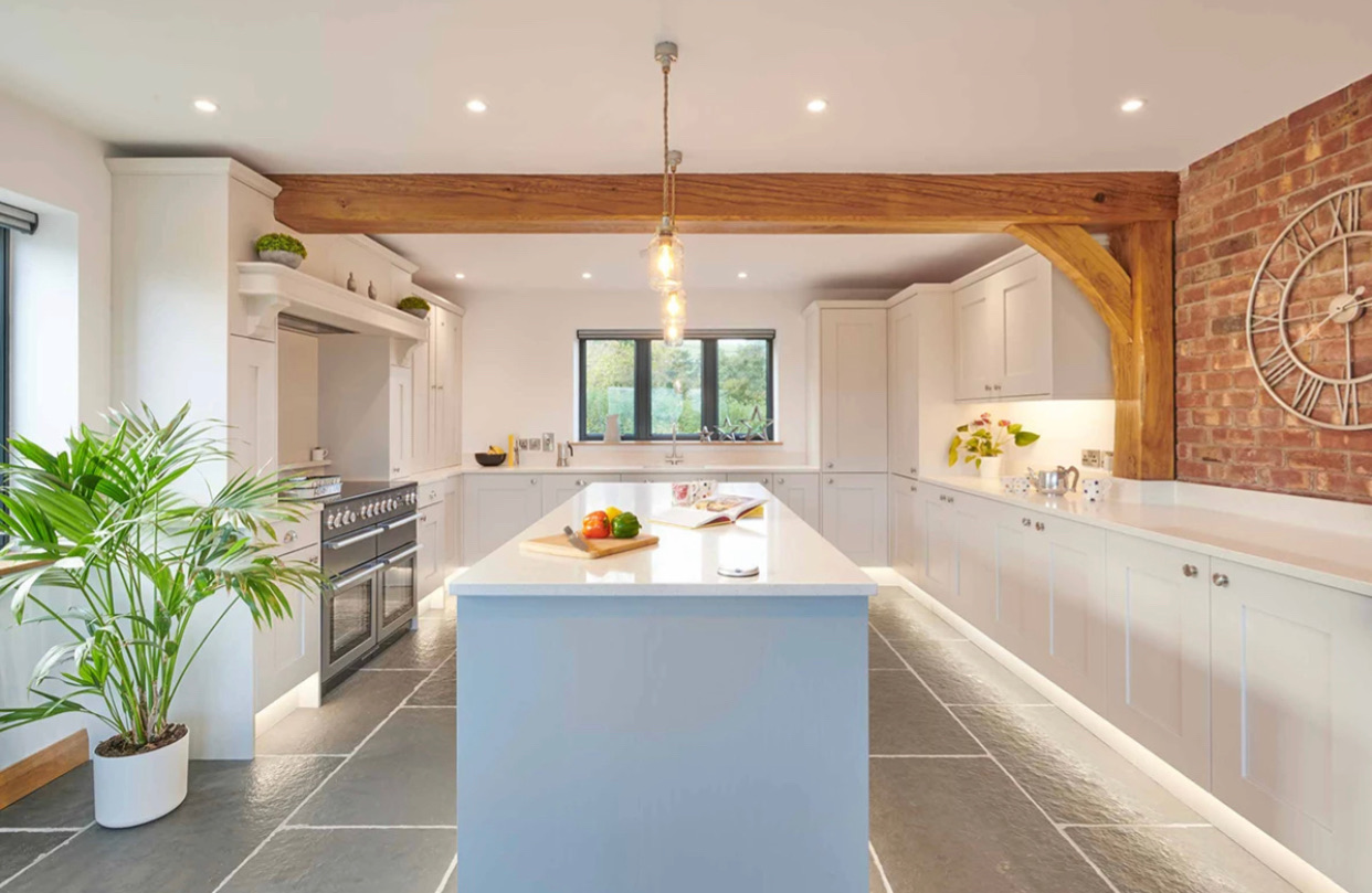Bespoke kitchen with island